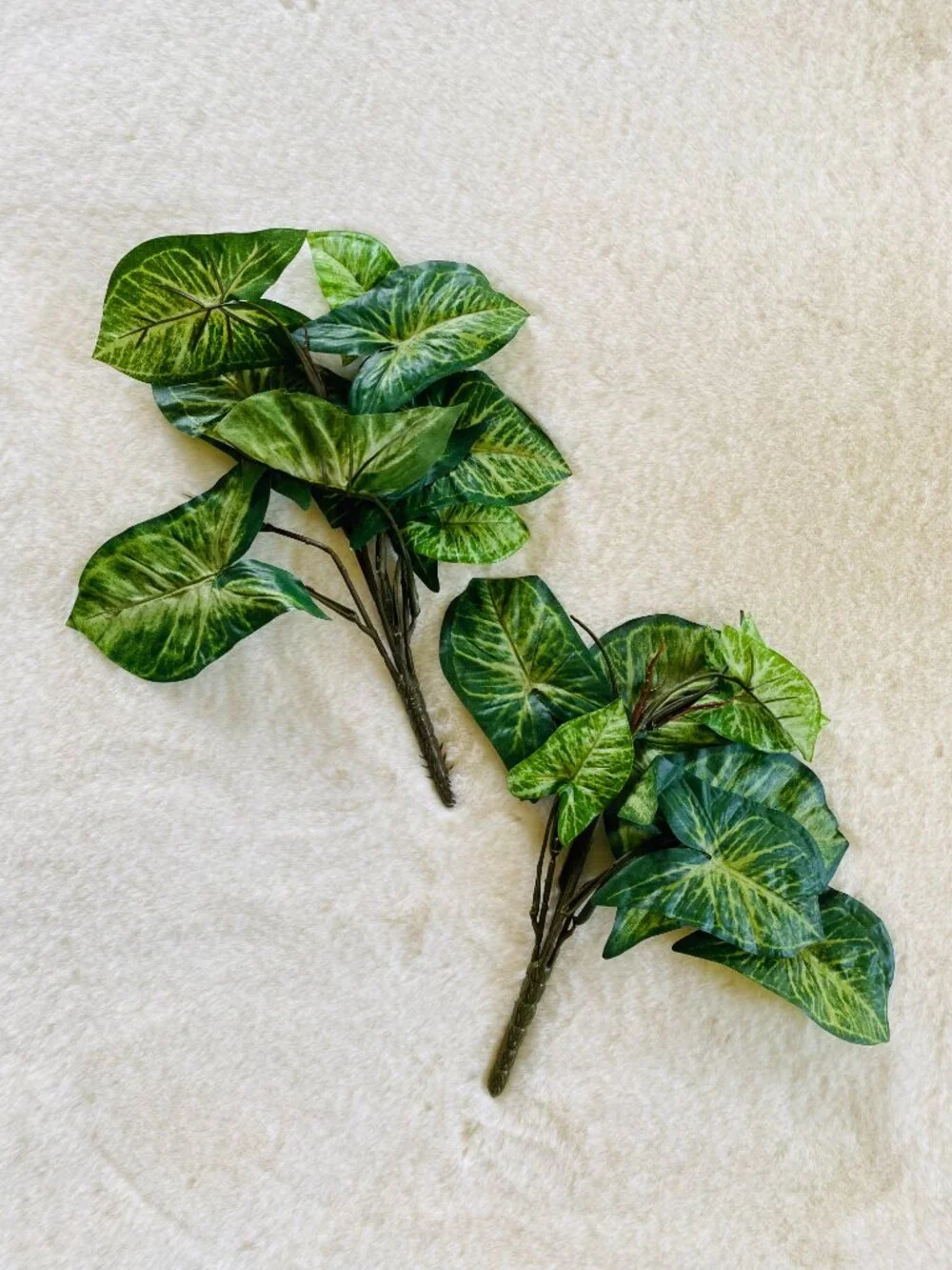 Faux Foliage Stems Butterfly Arrowhead Greenery Home Decor Crafts